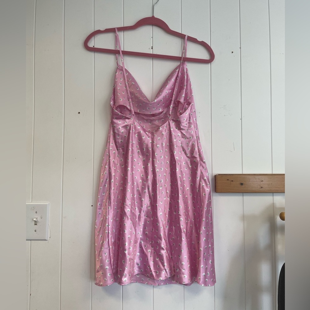 ZARA SILKY SLIP DRESS - Picture 3 of 5
